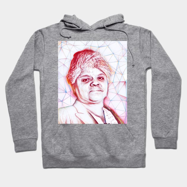 Ida B Wells Portrait | Ida B Wells Line Art Hoodie by JustLit